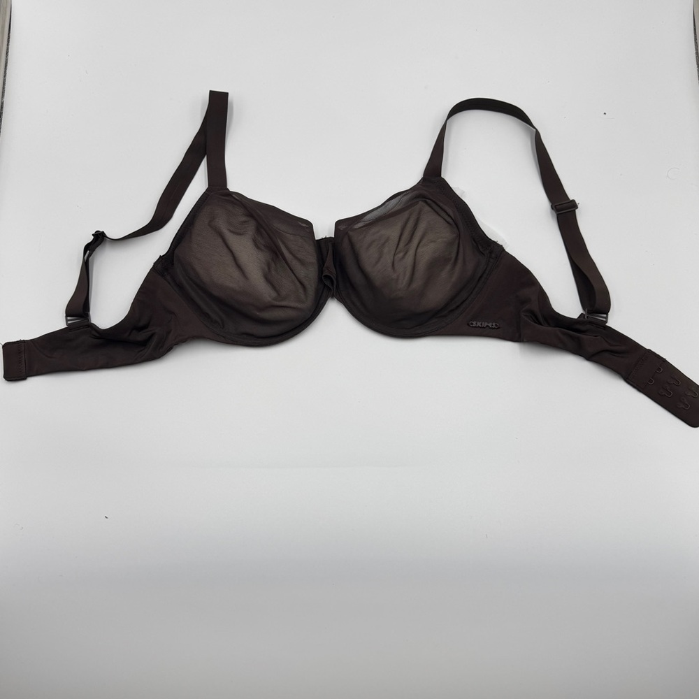 SKIMS Dark Brown Underwire Bra